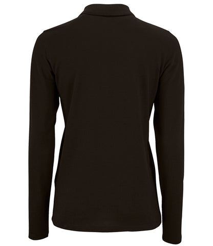 SOL'S Ladies Perfect Long Sleeve Piqué Polo Shirt