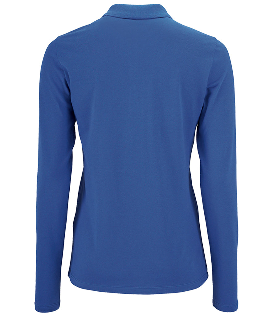 SOL'S Ladies Perfect Long Sleeve Piqué Polo Shirt