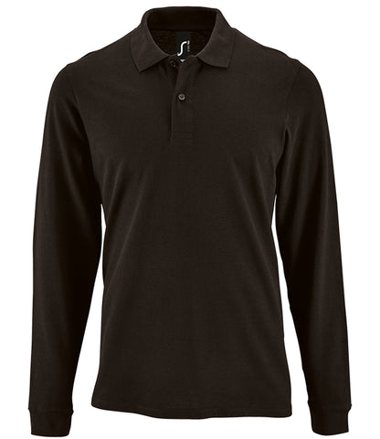 SOL'S Perfect Long Sleeve Piqué Polo Shirt