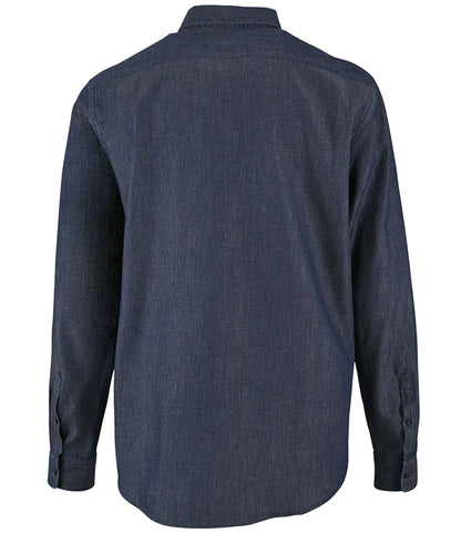 SOL'S Barry Long Sleeve Denim Shirt