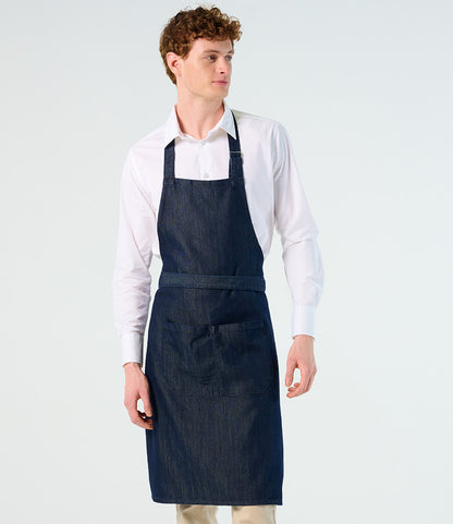 SOL'S Grant Denim Bib Apron with Pocket