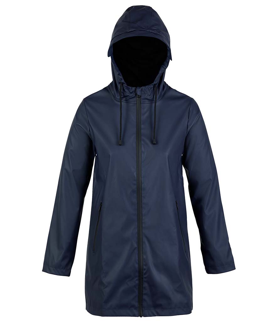 NEOBLU Ladies Antoine Wax Parka Jacket | Deep Black