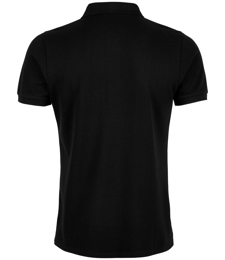 NEOBLU Owen Piqué Polo Shirt | Deep Black