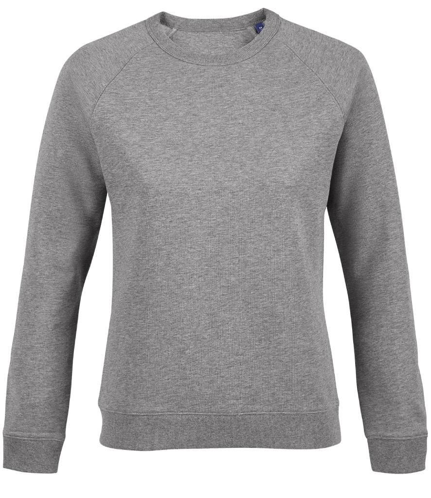 NEOBLU Ladies Nelson French Terry Sweatshirt | Deep Black