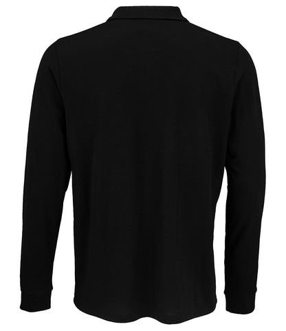 SOL'S Unisex Prime Long Sleeve Piqué Polo Shirt