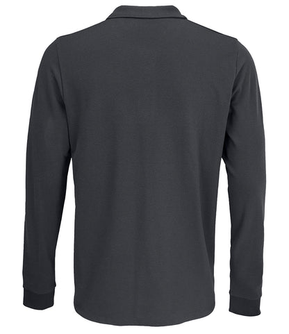 SOL'S Unisex Prime Long Sleeve Piqué Polo Shirt