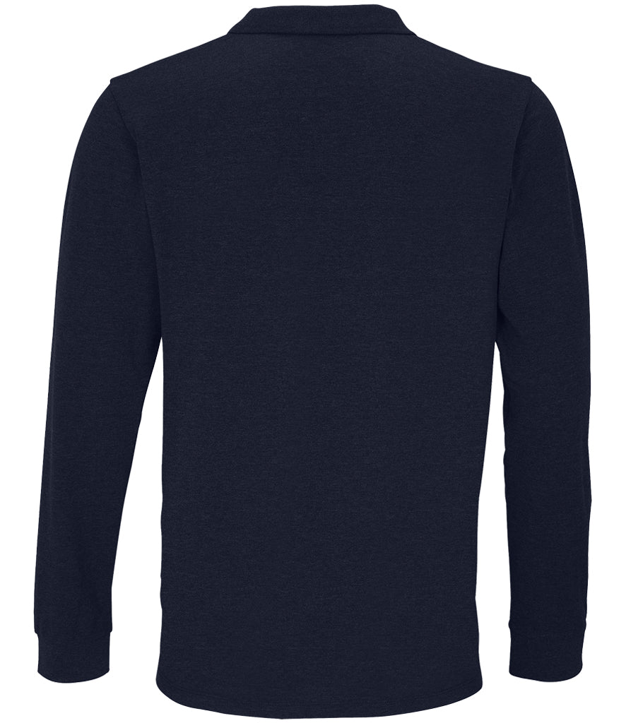 SOL'S Unisex Planet Long Sleeve Piqué Polo Shirt