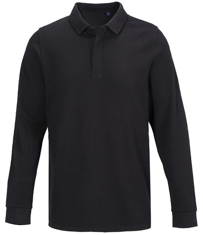 NEOBLU Owen Long Sleeve Piqué Polo Shirt