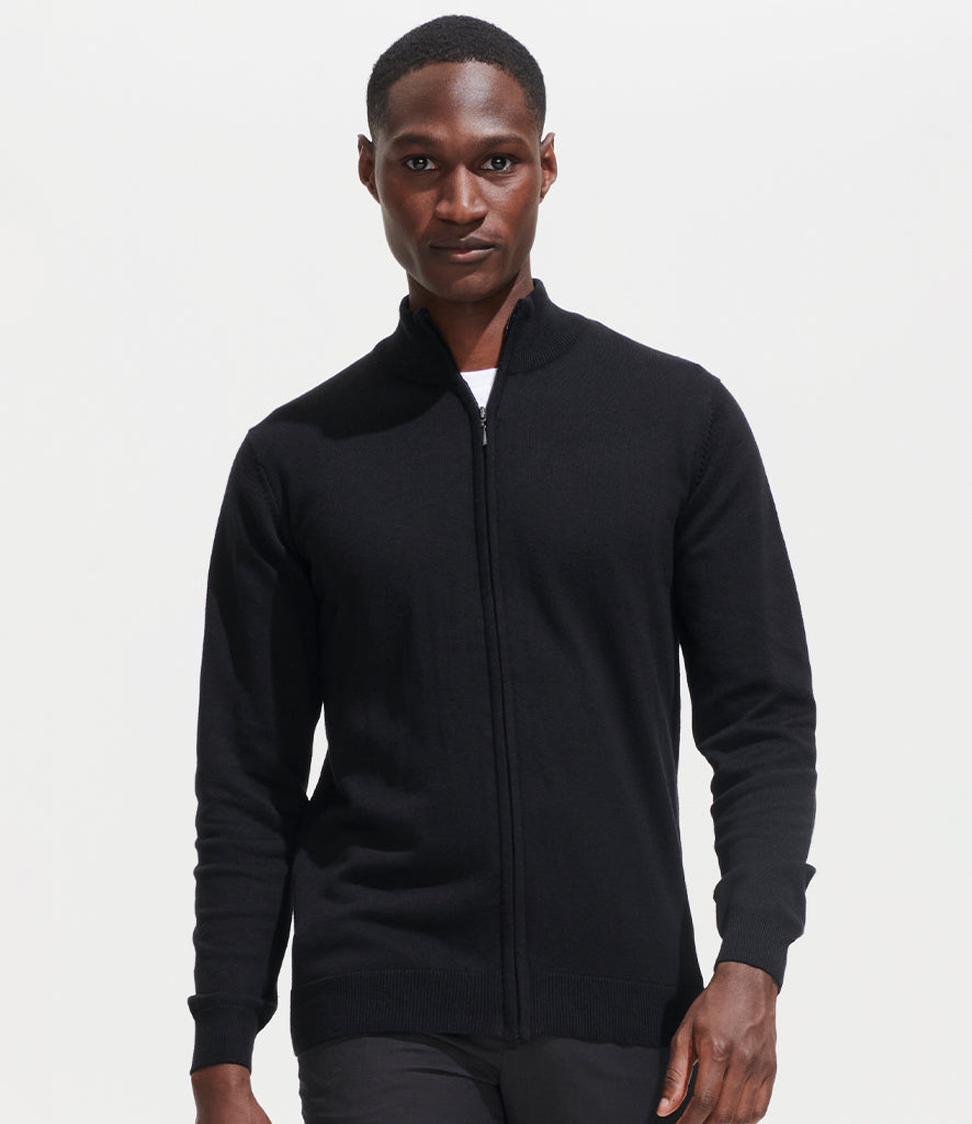 SOL'S Gordon Full Zip Cotton Acrylic Cardigan