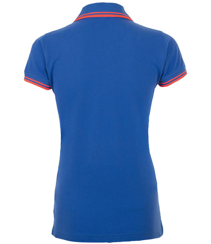 SOL'S Ladies Pasadena Tipped Cotton Piqué Polo Shirt