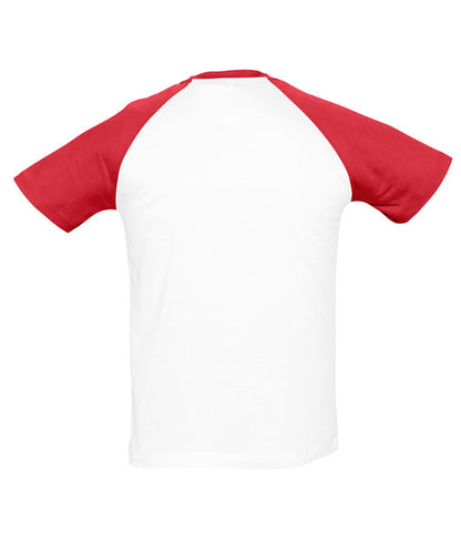 SOL'S Funky Contrast Baseball T-Shirt