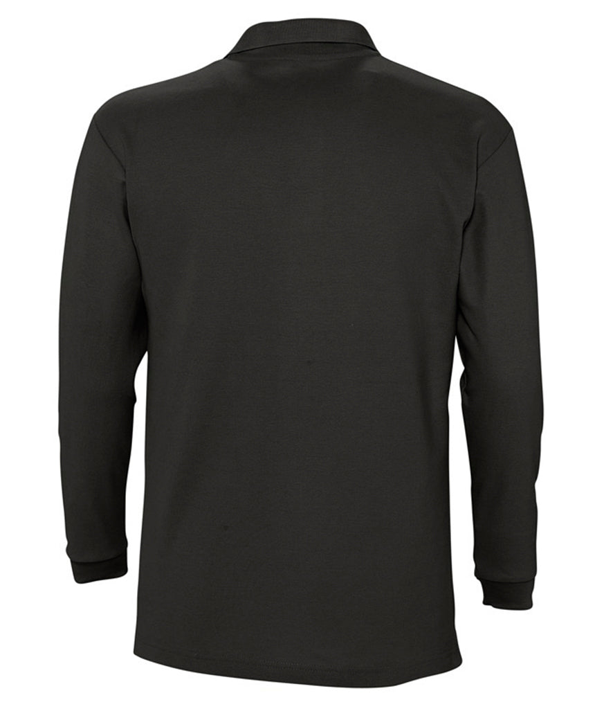 SOL'S Winter II Long Sleeve Cotton Piqué Polo Shirt