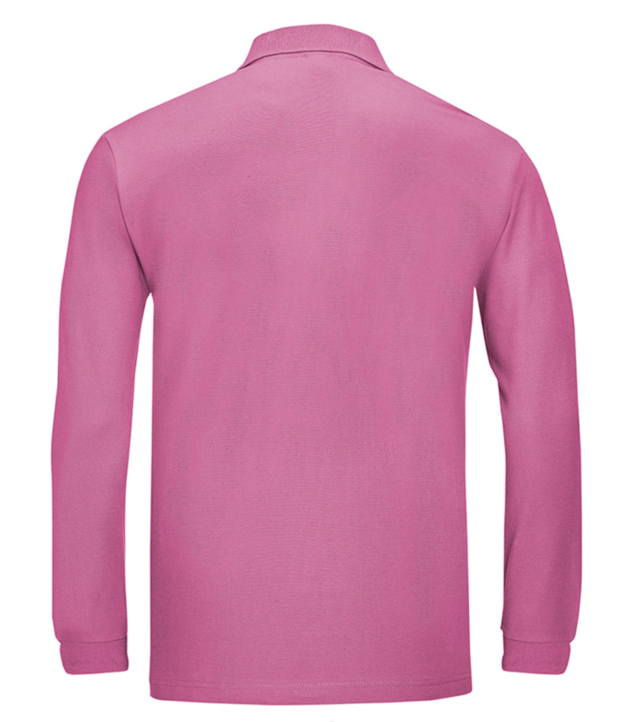 SOL'S Winter II Long Sleeve Cotton Piqué Polo Shirt