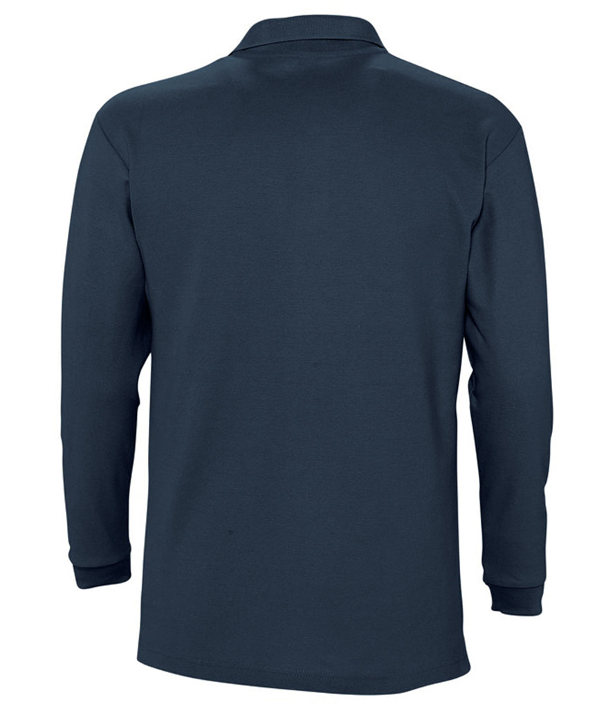 SOL'S Winter II Long Sleeve Cotton Piqué Polo Shirt