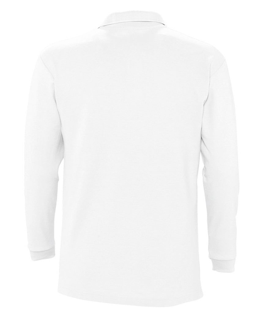 SOL'S Winter II Long Sleeve Cotton Piqué Polo Shirt