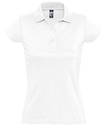 SOL'S Ladies Prescott Cotton Jersey Polo Shirt