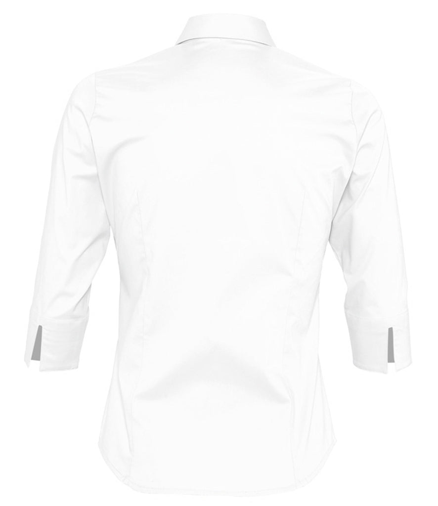 SOL'S Ladies Effect 3/4 Sleeve Fitted Shirt