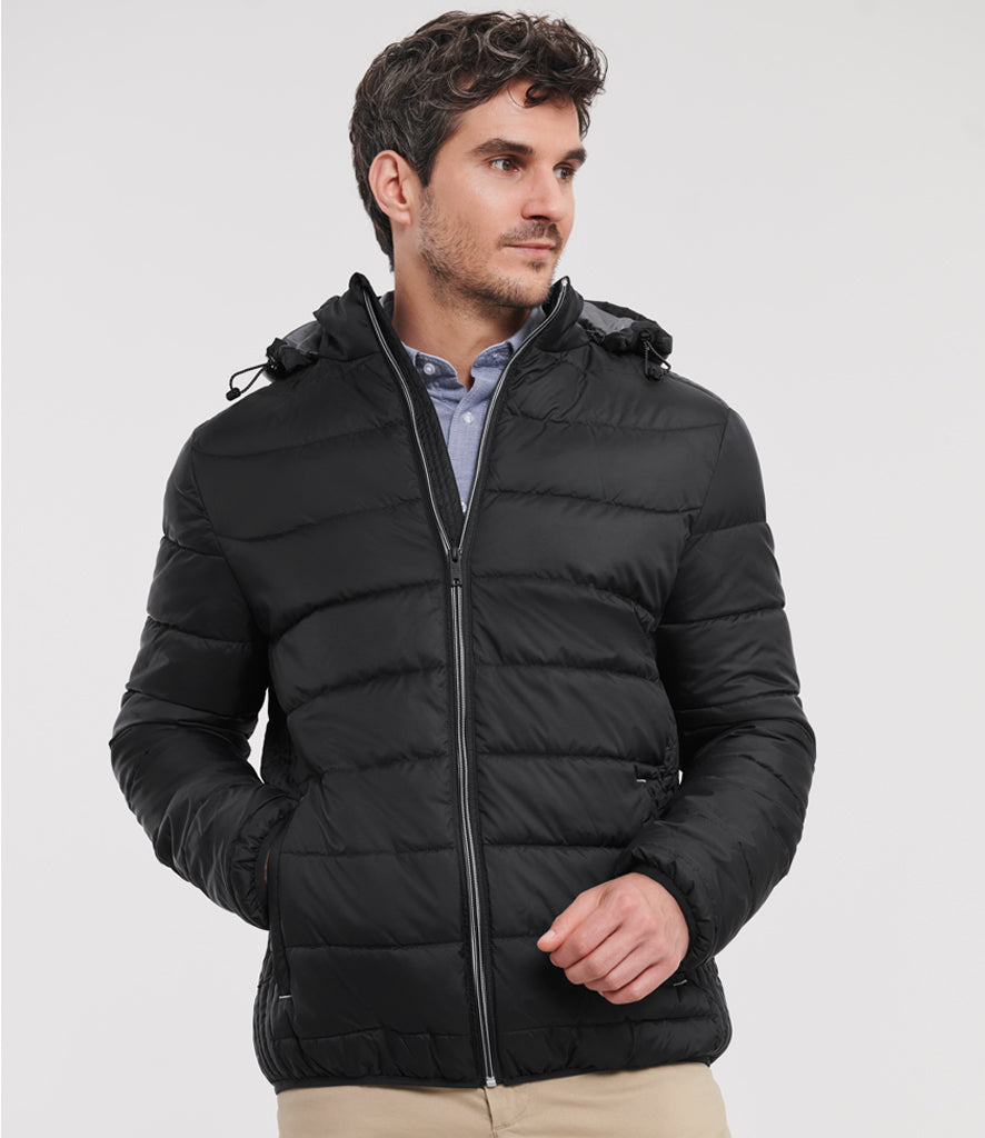 Russell Hooded Nano Padded Jacket