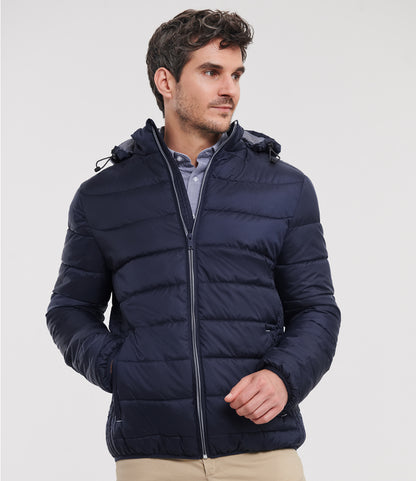 Russell Hooded Nano Padded Jacket