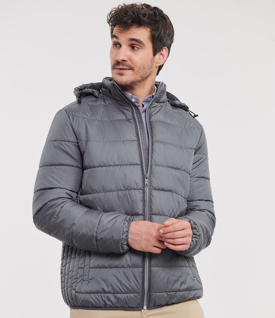 Russell Hooded Nano Padded Jacket