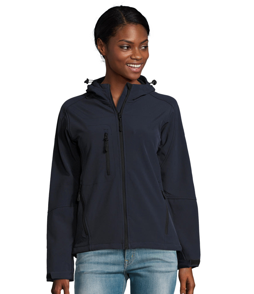 SOL'S Ladies Replay Hooded Soft Shell Jacket