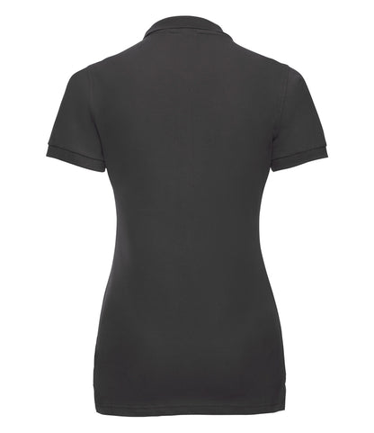 Russell Ladies Stretch Piqué Polo Shirt