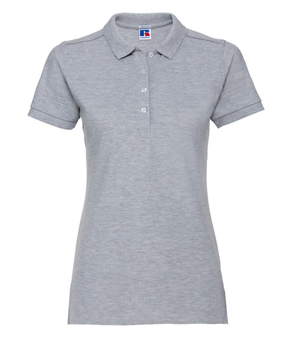 Russell Ladies Stretch Piqué Polo Shirt