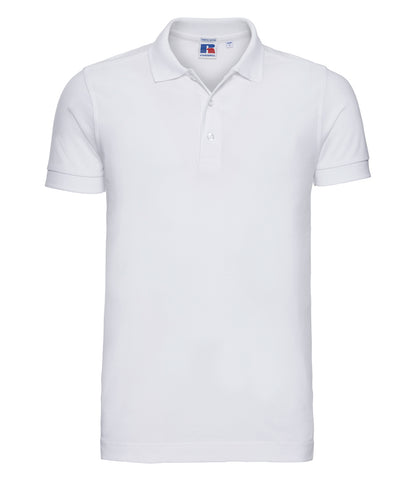 Russell Stretch Piqué Polo Shirt