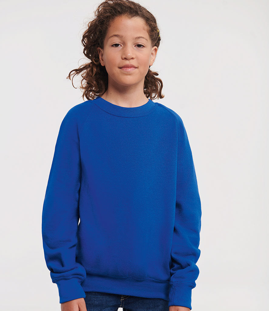 Russell Schoolgear Kids Raglan Sweatshirt