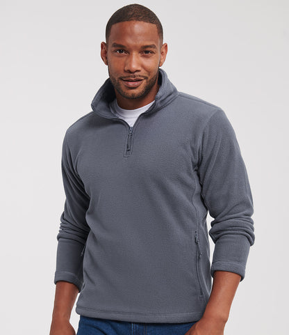 Russell Zip Neck Outdoor Fleece