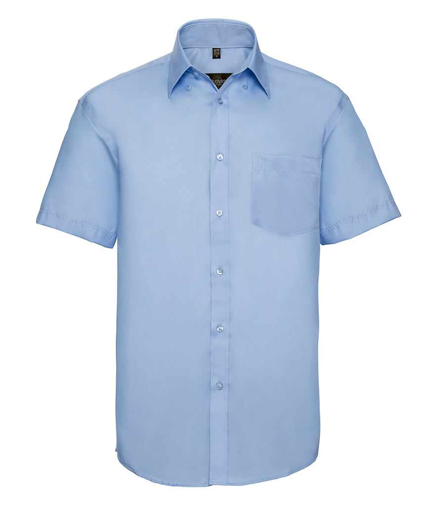 Russell Collection Short Sleeve Ultimate Non-Iron Shirt