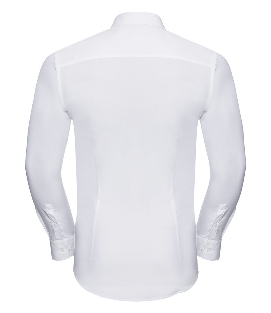 Russell Collection Long Sleeve Ultimate Stretch Shirt