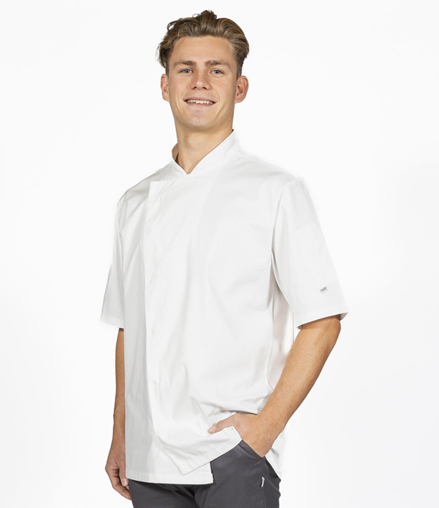 ADC Short Sleeve Asymmetric Chef's Jacket