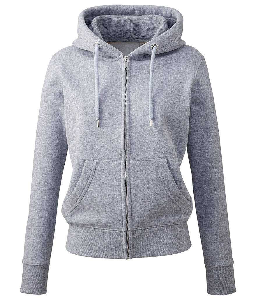 Anthem Ladies Organic Full Zip Hoodie