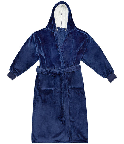 Brand Lab Unisex Hooded Cuffed Robe