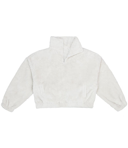 Brand Lab Ladies Fluffy 1/4 Zip Fleece