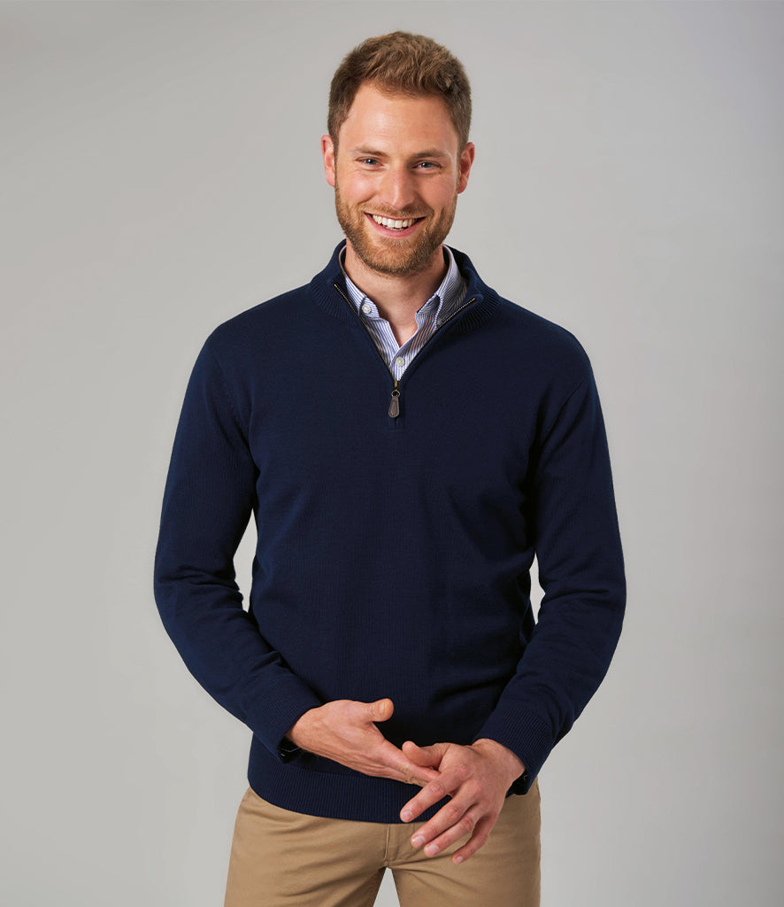 Brook Taverner Dallas Zip Neck Sweater