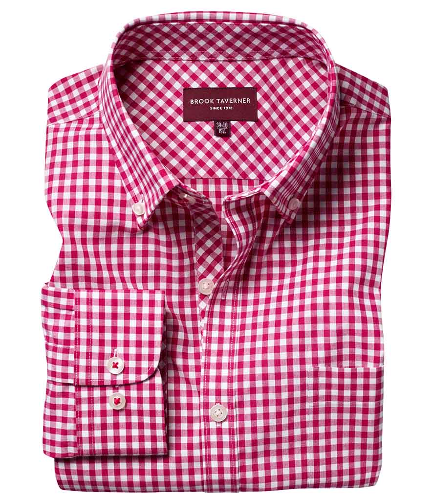 Brook Taverner Montana Gingham Long Sleeve Shirt