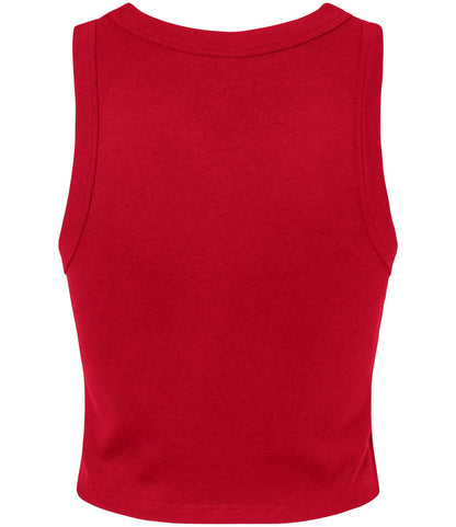 Bella Ladies Micro Rib Racer Tank Top