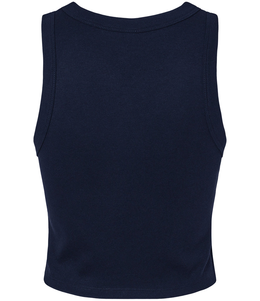 Bella Ladies Micro Rib Racer Tank Top