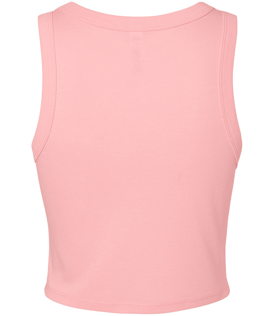 Bella Ladies Micro Rib Racer Tank Top