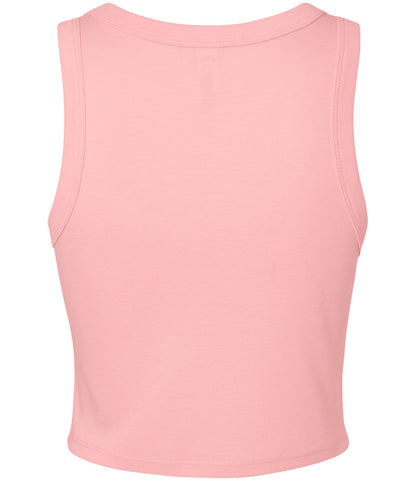 Bella Ladies Micro Rib Racer Tank Top