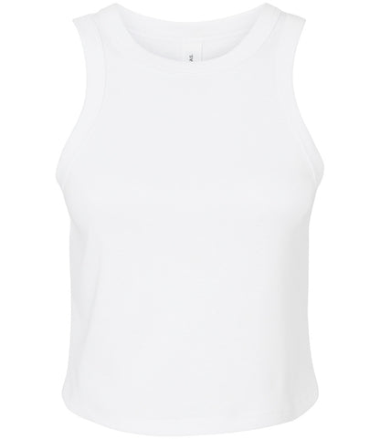 Bella Ladies Micro Rib Racer Tank Top