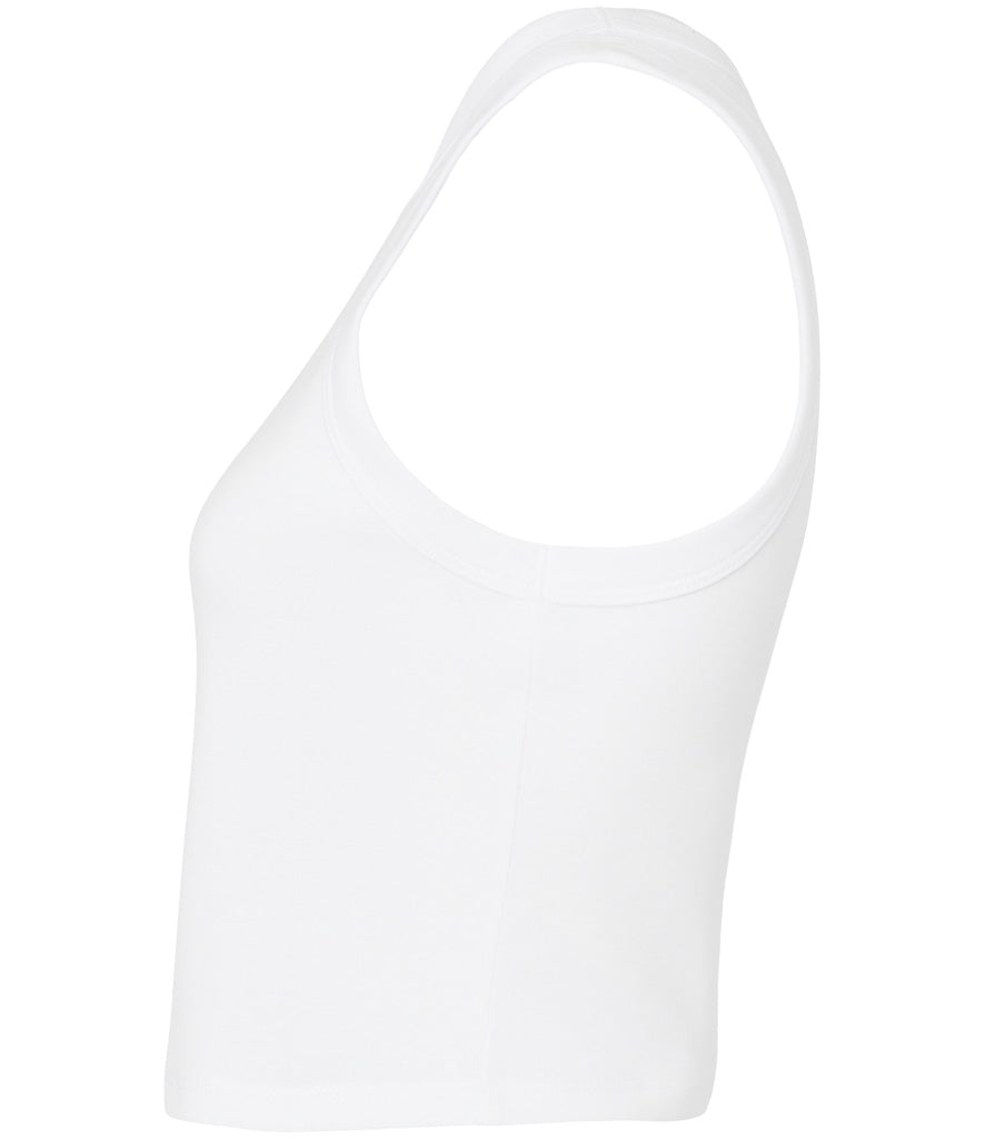 Bella Ladies Micro Rib Racer Tank Top