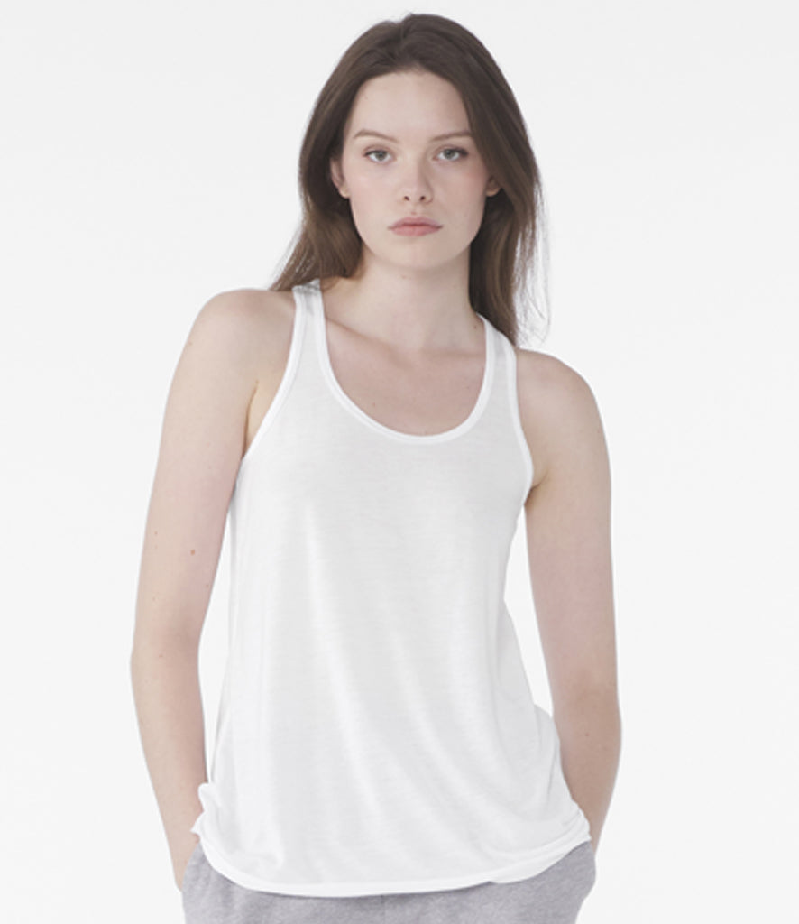 Bella Ladies Flowy Racer Back Tank Top