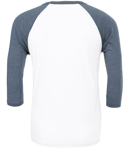 Canvas Unisex 3/4 Sleeve Baseball T-Shirt