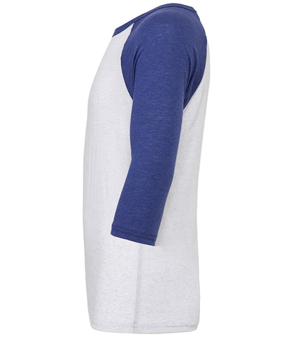 Canvas Unisex 3/4 Sleeve Baseball T-Shirt