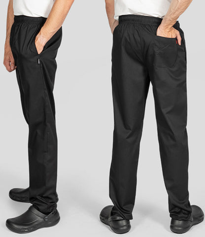 Dennys Unisex Elasticated Chef's Trousers