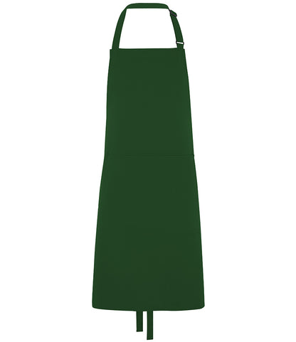 Dennys Polyester Bib Apron with Pocket