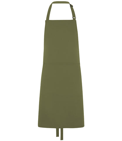 Dennys Polyester Bib Apron with Pocket